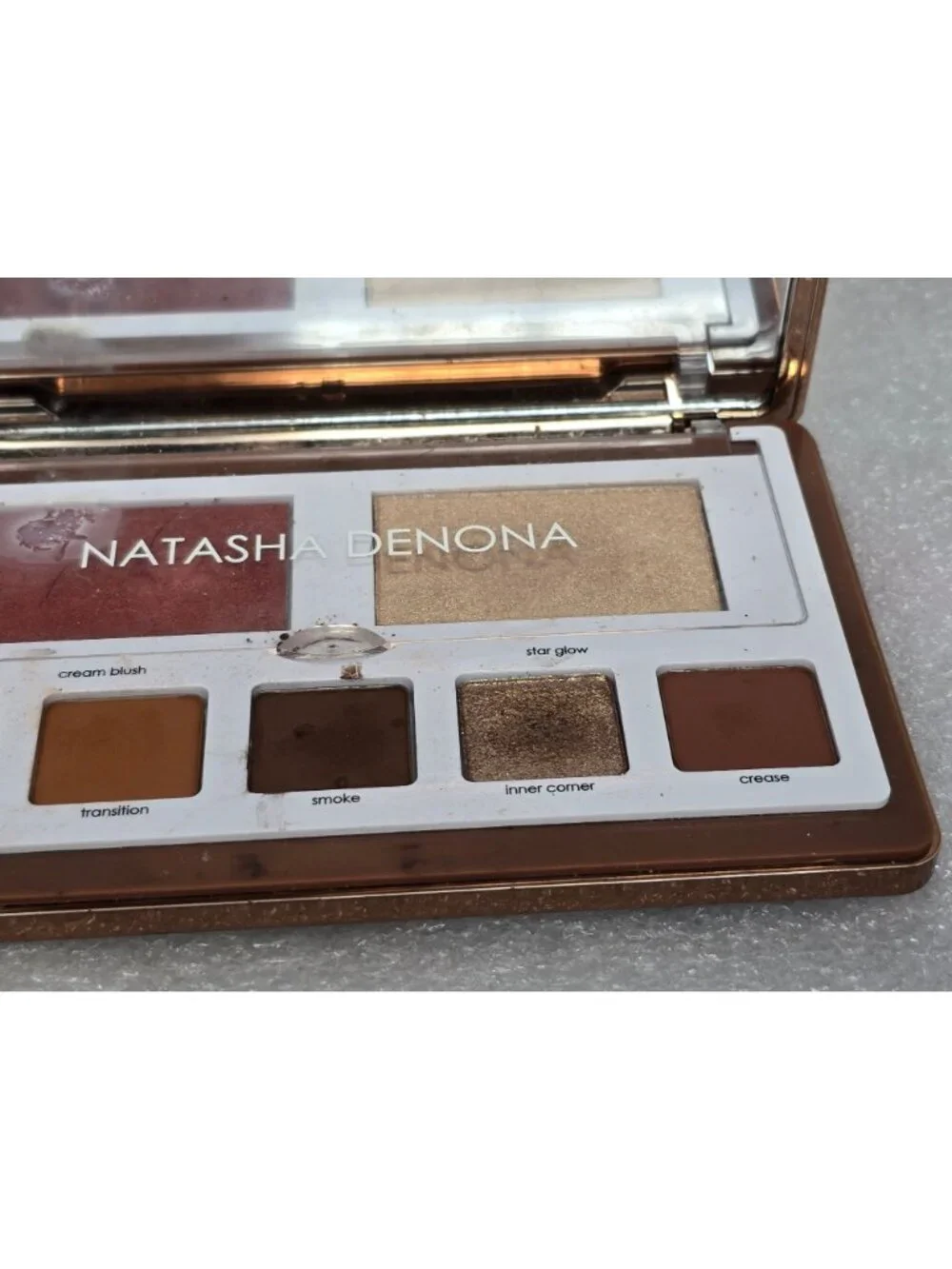Natasha Denona Glam Face Palette Eye & Cheek Essentials Multi-Use Damaged